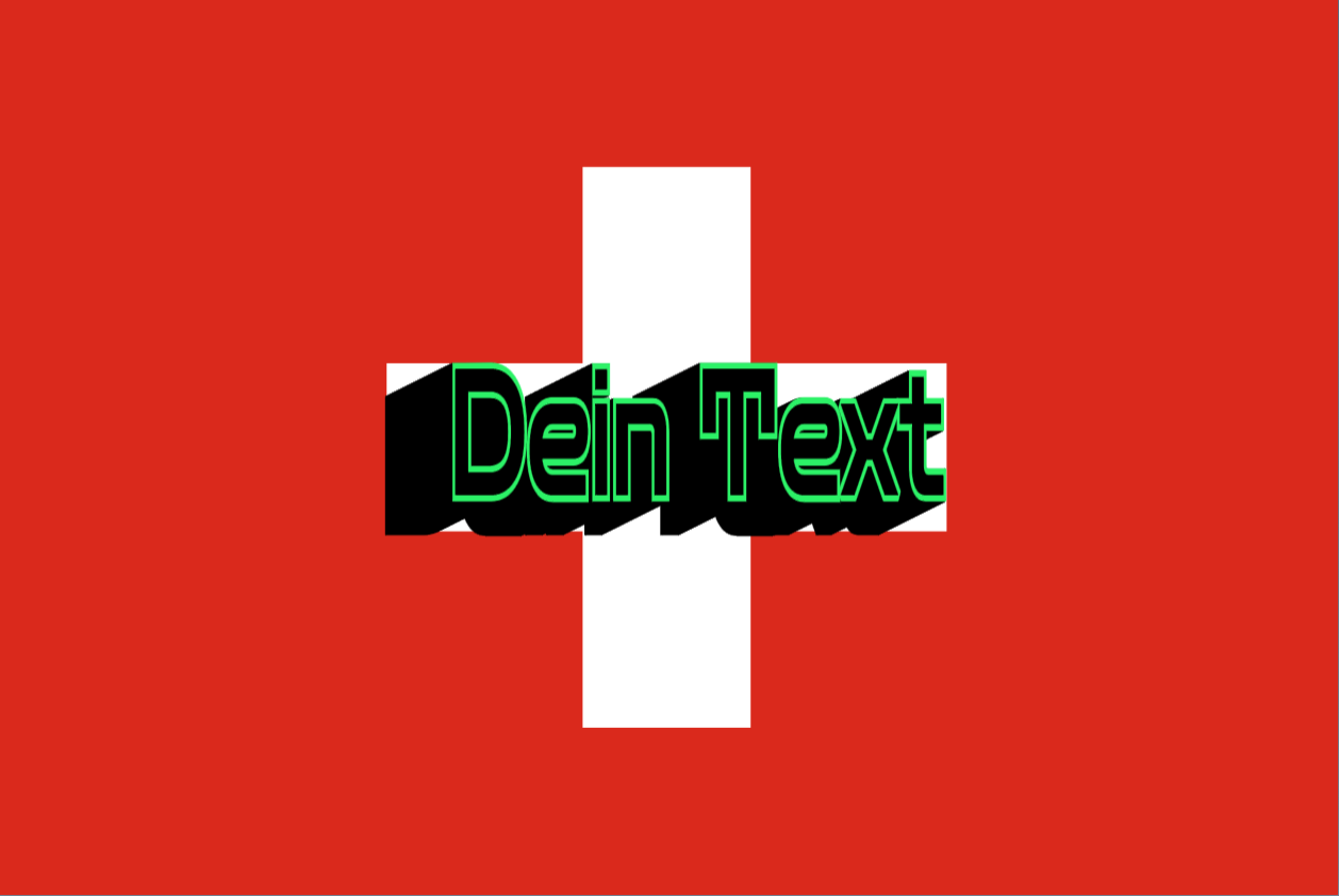 Bild auf Fahne drucken
