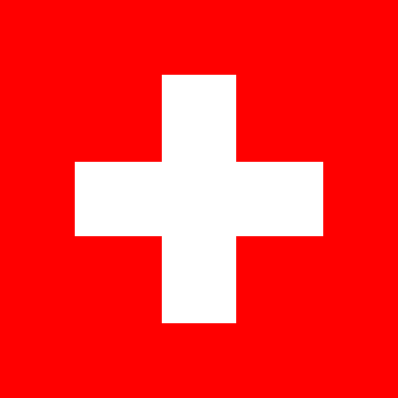 Schweizerfahne: Digitalrot